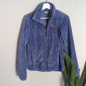 Columbia Women's Cozy Blue Teddy Jacket